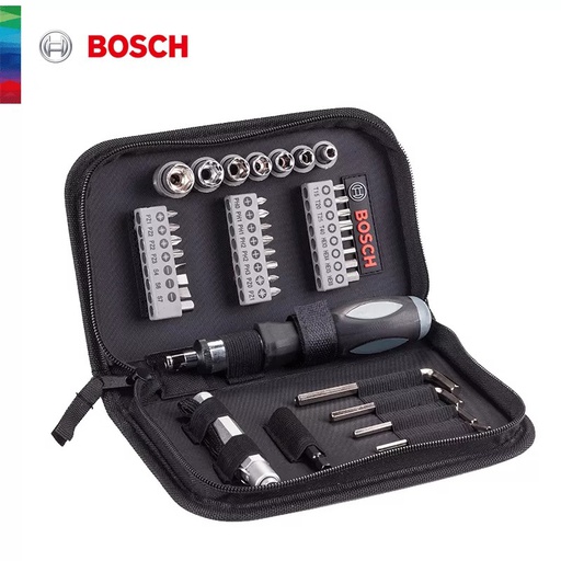 [2607017511] Juego de 38 Piezas Puntas + DESTORNILLADOR / BOSCH-TABLA-6