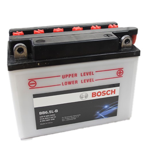 [0092M47036] Bateria Moto BB6.5LB / YB6.5LB / 6 Ah / BOSCH