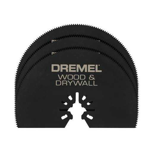 [MM450B] Accesorio Multimax MM450 ( 3 UNIDADES ) / MADERA Y TABLAYESO DREMEL / DRM450-3 / UNIVERSAL QUICK FIT / BOSCH-TABLA 2