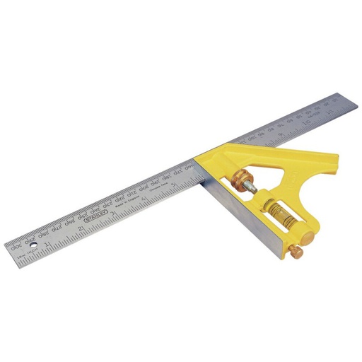 [46-028] Escuadra Combinada / Profesional 12" / STANLEY  / DEWALT-TABLA-B2