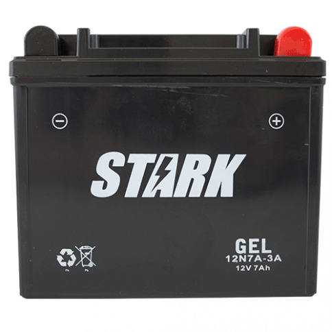[12N7A3A GEL] Bateria Moto 12N7A-3A STARK GEL / 7 Ah / SUSUKI GN125 / BOSCH-