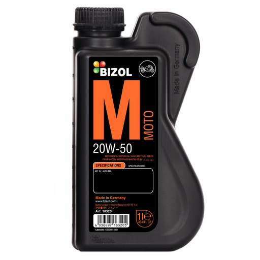[18320] Aceite 20W50 Litro 1L - MINERAL / MOTO / BIZOL / BOSCH-11-A-1