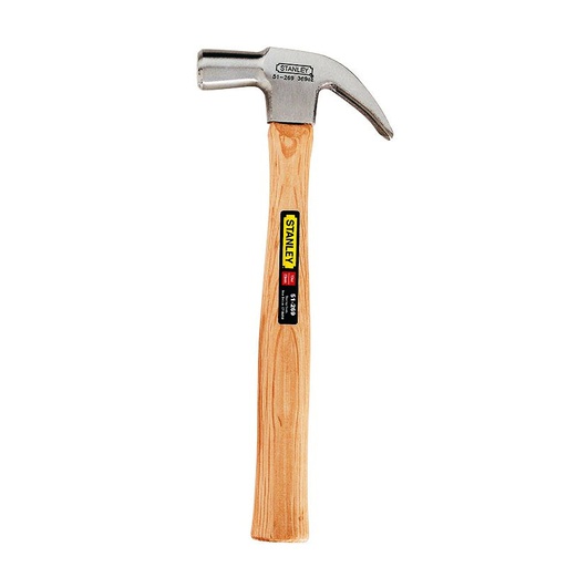 [51-274] Martillo de Uña Curva 20 OZ Mango de Madera / STANLEY / DEWALT-2-A-3-C-2