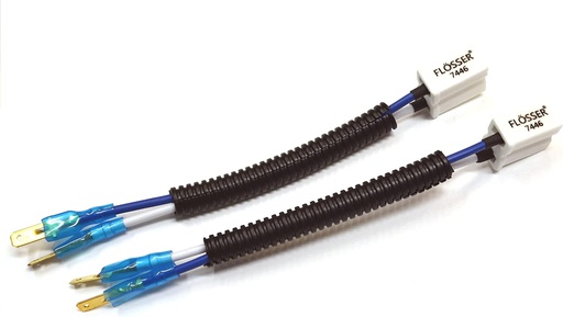 [7446] Socket / Bombilla / FLOSSER / H7 / 2 Contactos / CERAMICA / BOSCH-9-B-1-E-2