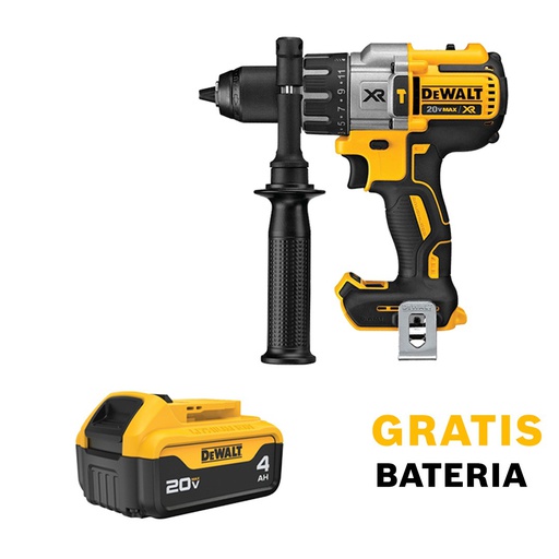 [DCD996B-OF1] Taladro inalambrico 20 V DEWALT / BARETOOL / GRATIS DCB204 / DEWALT-(B2)-PISO-2