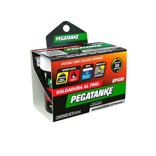 [PVPT076] Pegamento Epoxico Acero 44 ml / Pega Bajo Agua PEGATANKE / DEWALT-