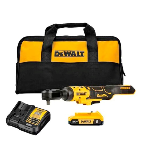 [DCF513D1] Ratchet 3/8" inalambrico 20 V / 1 Bateria / DEWALT-6-E-2-B-1