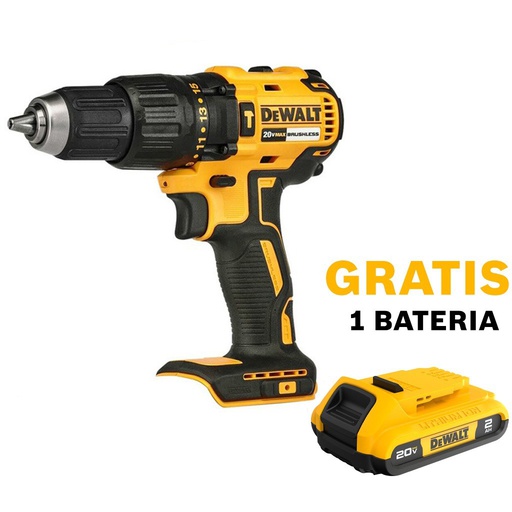 [DCD7781B-OF1] Taladro inalambrico 20 V DEWALT / BARETOOL / GRATIS DCB203 / DEWALT-(B2)-PISO-1