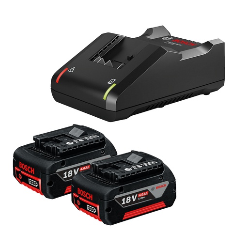 [1600A02RM9] Bateria BOSCH 18 V LITHIUM-IO / STARTER KIT / GAL 18-40 / 4.0 Ah / BOSCH-