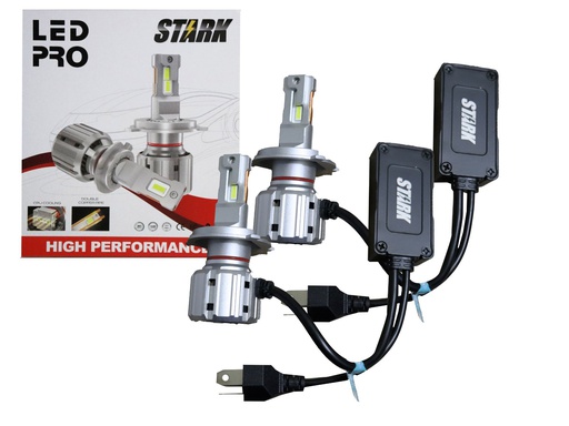 [A018163] Bombilla LED STARK / H4 / 9,6-55 V / 12,000LM / CON CANBUS / BOSCH-