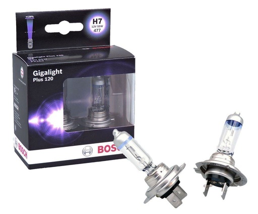 [1987301426] Bombilla BOSCH / GIGALIGHT PLUS 120 / H7 / 12V / 55 W / KIT / BOSCH-10-C-1