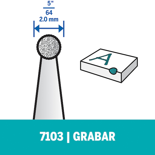 Punta de Diamante DR7103/ BOSCH-