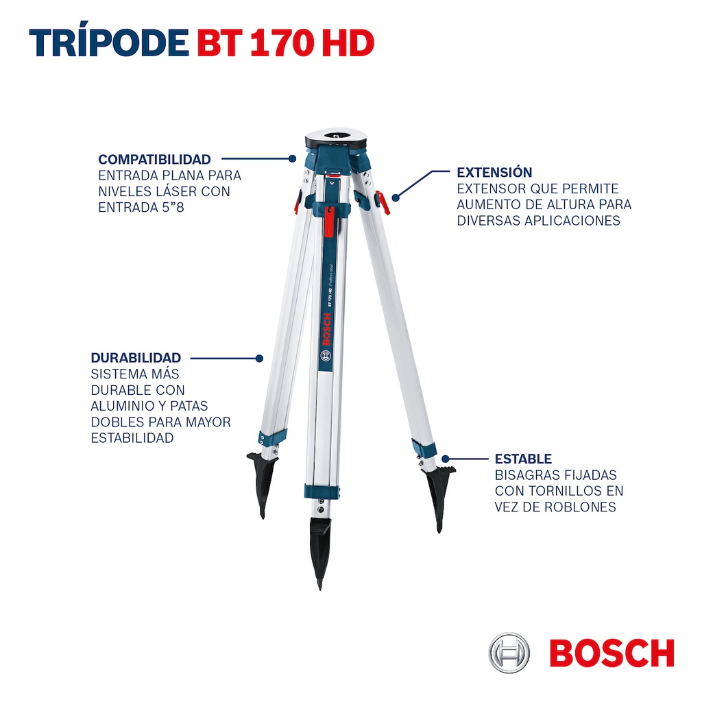 Tripode BT 150 / 1/4&quot; / BOSCH-
