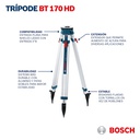 Tripode BT 150 / 1/4&quot; / BOSCH-