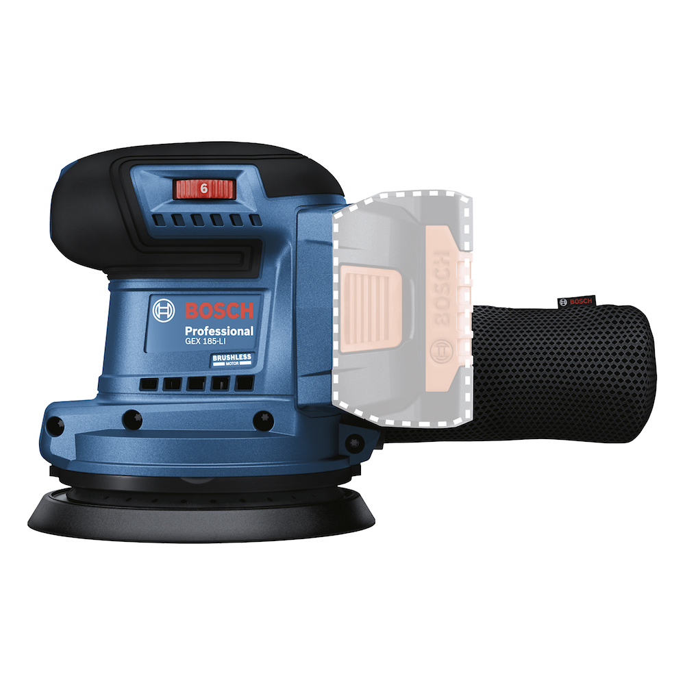Lijadora Exentrica BOSCH / 5&quot;  GEX 185-LI / BARETOOL / BOSCH-