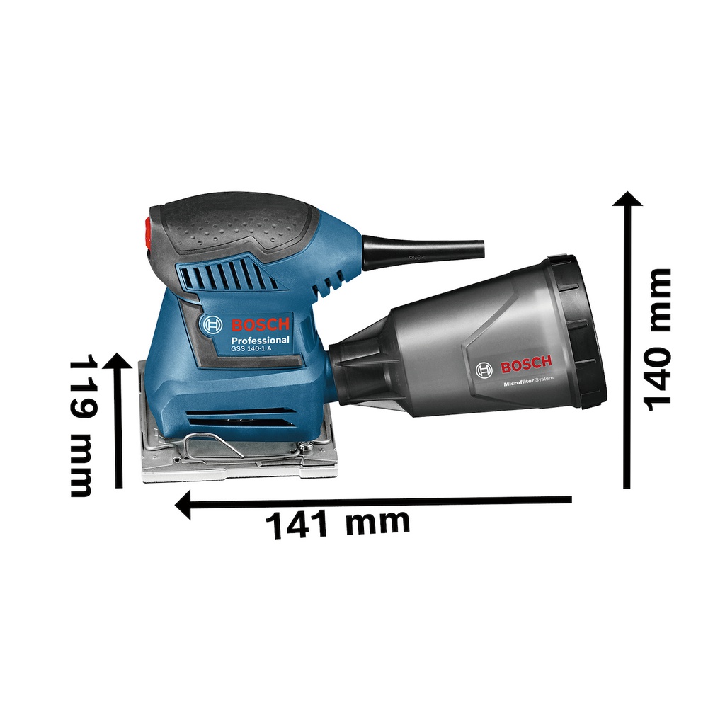 Lijadora Orbital 1/4&quot; BOSCH GSS 140-1 A / BOSCH-9-E-1
