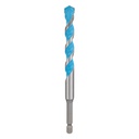 Broca MultiConstruccion 1/2 x 6&quot; BOSCH / HEX-9 / BOSCH-