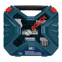 Juego de 65 Piezas X- LINE BOSCH AZUL / BOSCH-