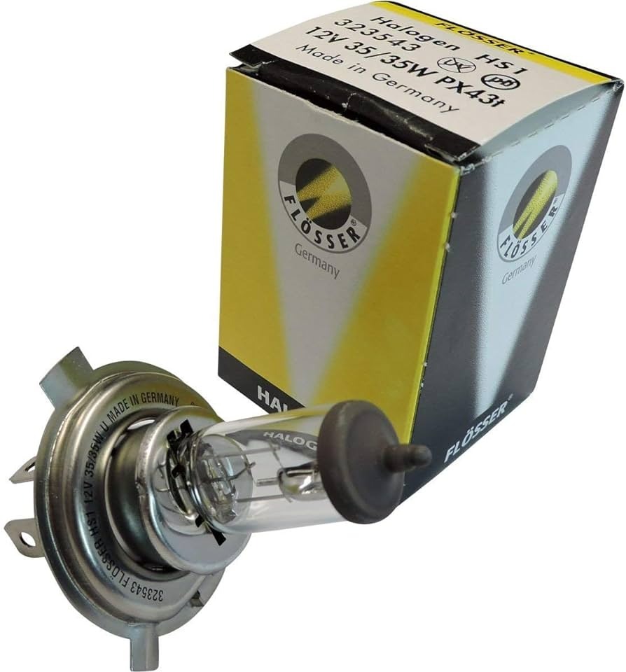 Bombilla FLOSSER / MOTO / HS1 / 12V / 35/35 W / P43T / BOSCH-
