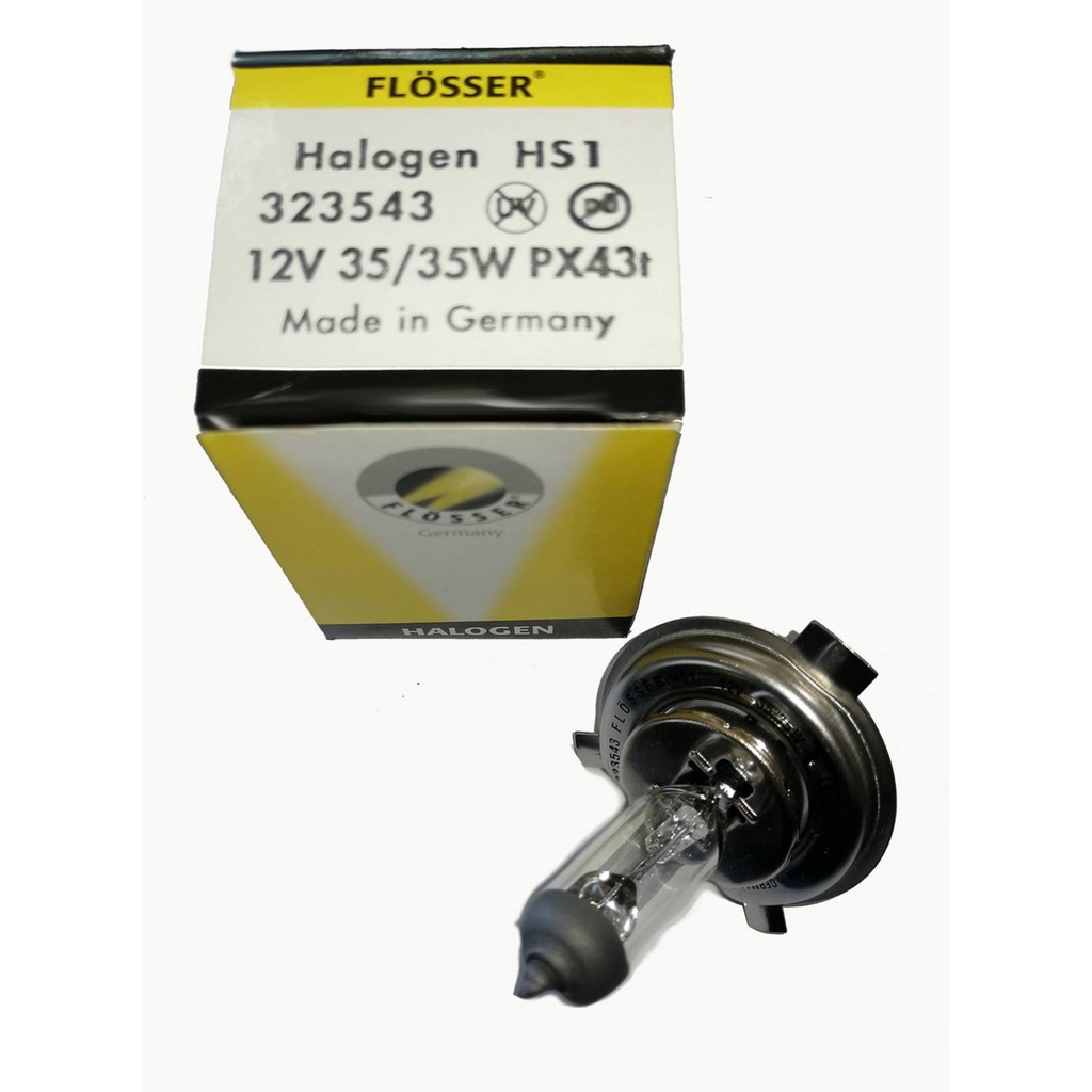 Bombilla FLOSSER / MOTO / HS1 / 12V / 35/35 W / P43T / BOSCH-