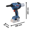 Remachadora Bateria 18V GRG 18V-16 C / BARETOOL / BOSCH-