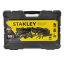 Juego / Dados / Cubos de Mecanico / 143 Piezas / STANLEY / DEWALT-