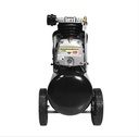 Compresor 2 HP 13 Gal CAMPBELL HAUSFELD 125 PSI / NEGRO / PISTOLA / MANGUERA / DEWALT-