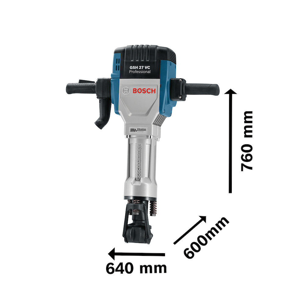 Martillo Demoledor 27 KG BOSCH GSH 27 VC / BOSCH-Piso 8