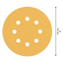 Lija Circular Gex Top BOSCH 5&quot; G100 / 8 Hoyos / EXPERT / BOSCH-