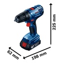 Taladro inalambrico 18 BOSCH Voltios GSR 180-LI / BOSCH-5-E-1