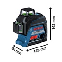 Nivel Laser GLL 3-80G Linea VERDE / BOSCH-