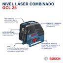 Nivel Laser GCL 25 BOSCH-