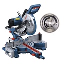 Sierra ingletadora BOSCH 10&quot; (Con Carril) GCM 254 D / 1800 W/ BOSCH-