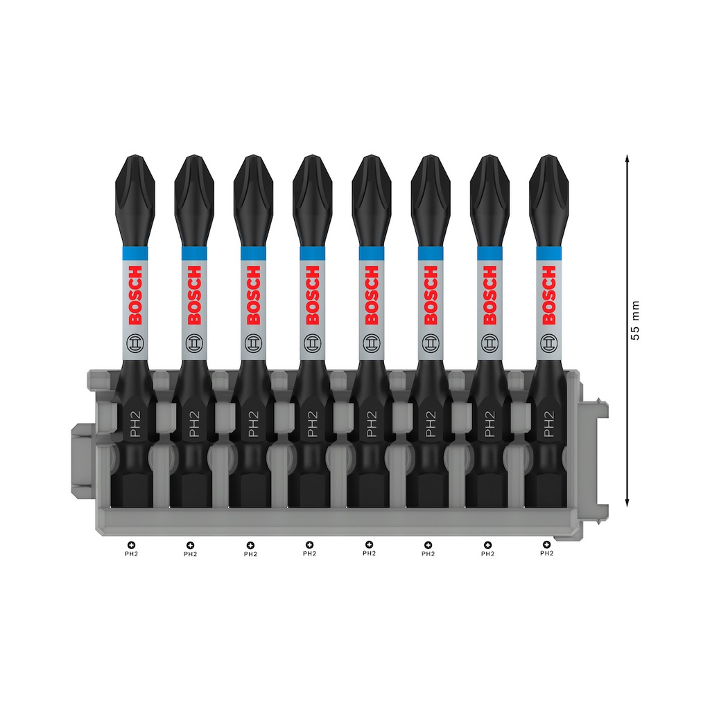 Punta No 2 Philips de 2&quot; BOSCH / Punta Magnetica / IMPACT RE / BOSCH-TABLA-5