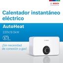 Calentador BOSCH / ELECTRICO DE PASO / TRONIC 3000 Pro / 220V / 9.5 kW /  1 Servicio / ANALOGO / BOSCH-