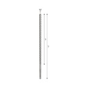 Broca SDS Plus 3/8&quot; X 10&quot; BOSCH / 4 LADOS / 5X / BOSCH-