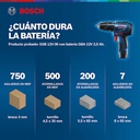 Taladro inalambrico 12 BOSCH Voltios GSB 12V-30 / BOSCH-9-D-1-A