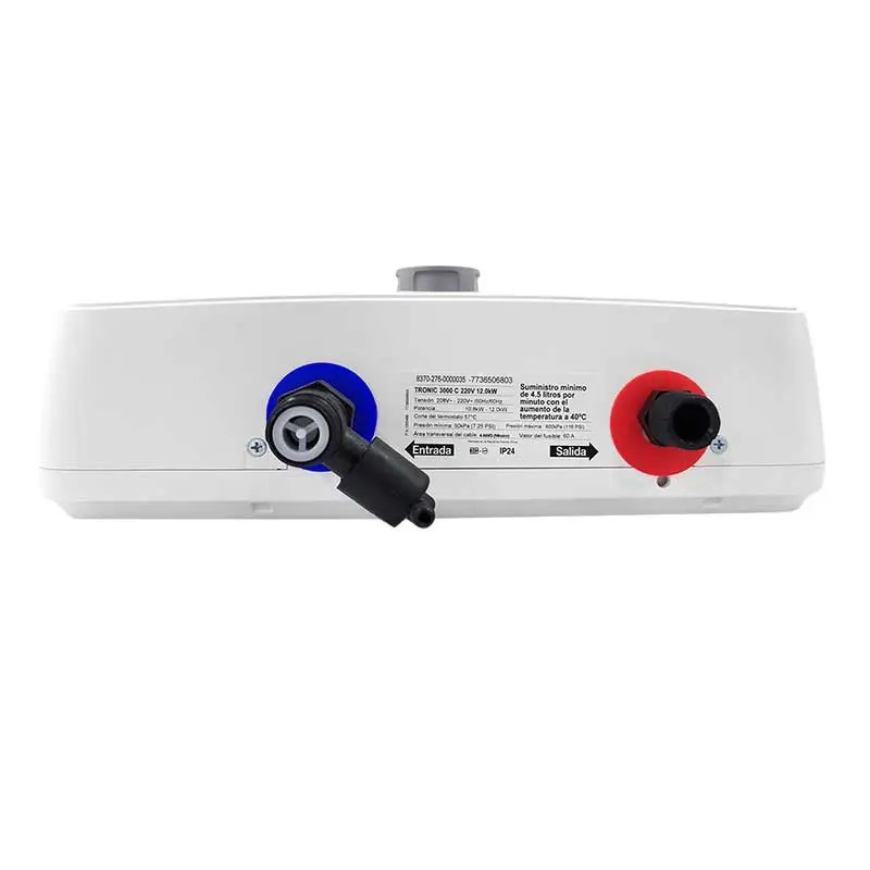 Calentador BOSCH / ELECTRICO DE PASO / TRONIC 3000 C / 220V / 12 kW /  1 y 1/2  Servicio / ANALOGO / BOSCH-