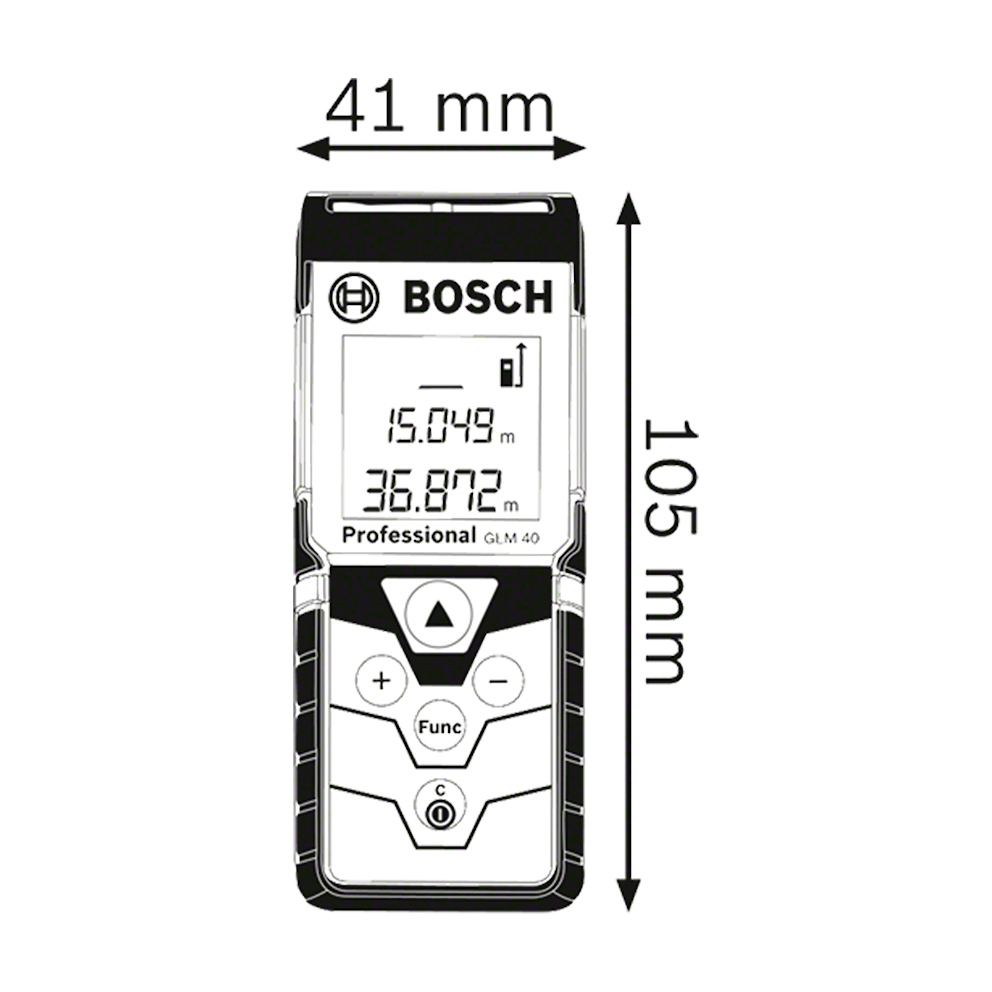 Medidor Laser GLM 40 BOSCH