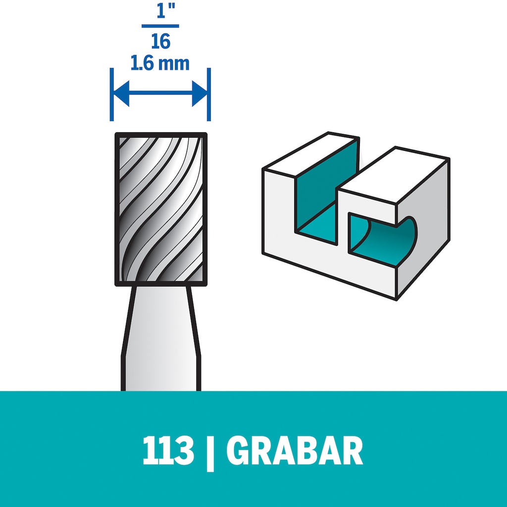 Fresas para grabado DR113 / BOSCH-