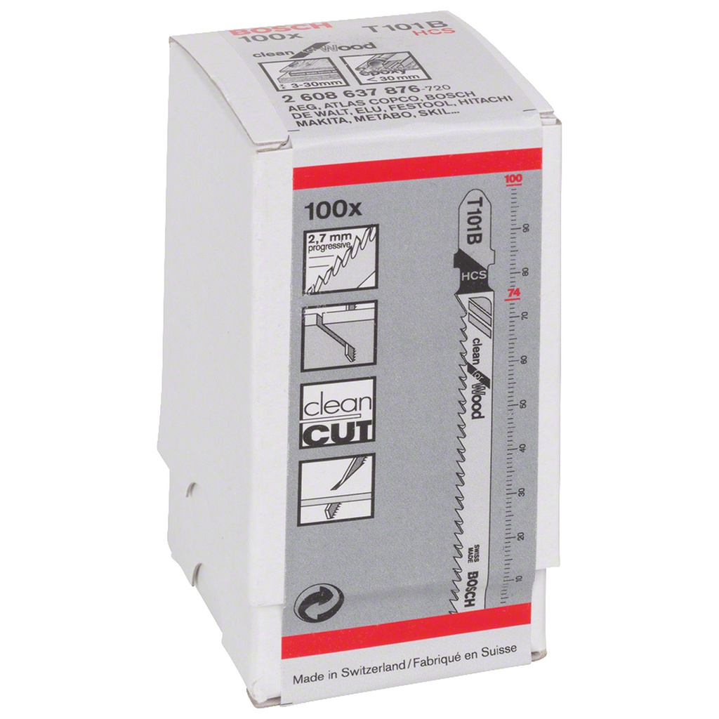 Sierra / 'Cuchilla para Caladora T101B 1 Unidad / BOSCH-10-D-2