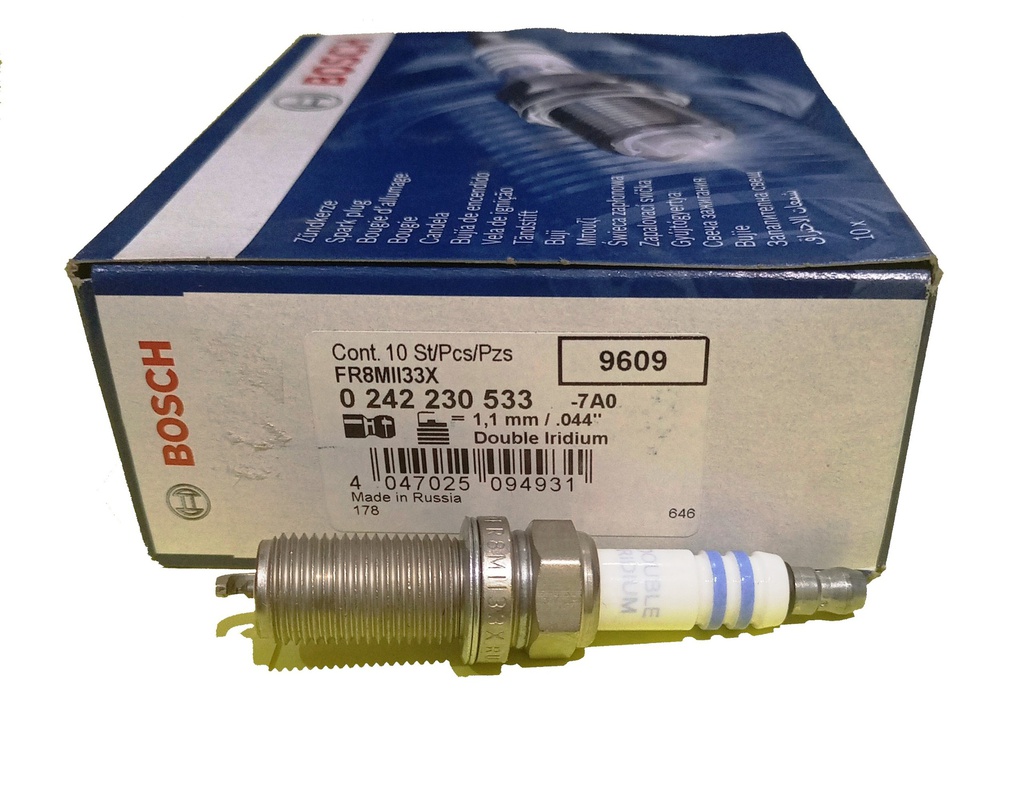 Bujia IRIDIO FR8MII33X / IKH16 / BOSCH-