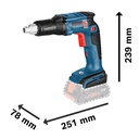 Atornilladora GSR 18 V-EC TE  Tabla Yeso / BARETOOL / BOSCH-9-C-1