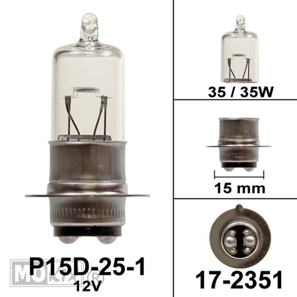 Bombilla Auxiliar Flosser 12V 21/5W = 7528 / 5229 P21/5W / BOSCH-
