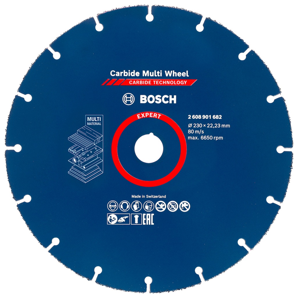 Disco de diamante 9" BOSCH Corte de Metal 30 VECES MAS / EXPERT / BOSCH-