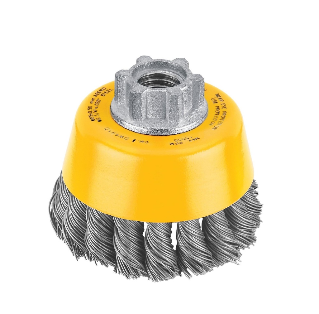 Cepillo de Copa 3 " X 5/8 Entorchado DeWalt / DEWALT-Tabla-3