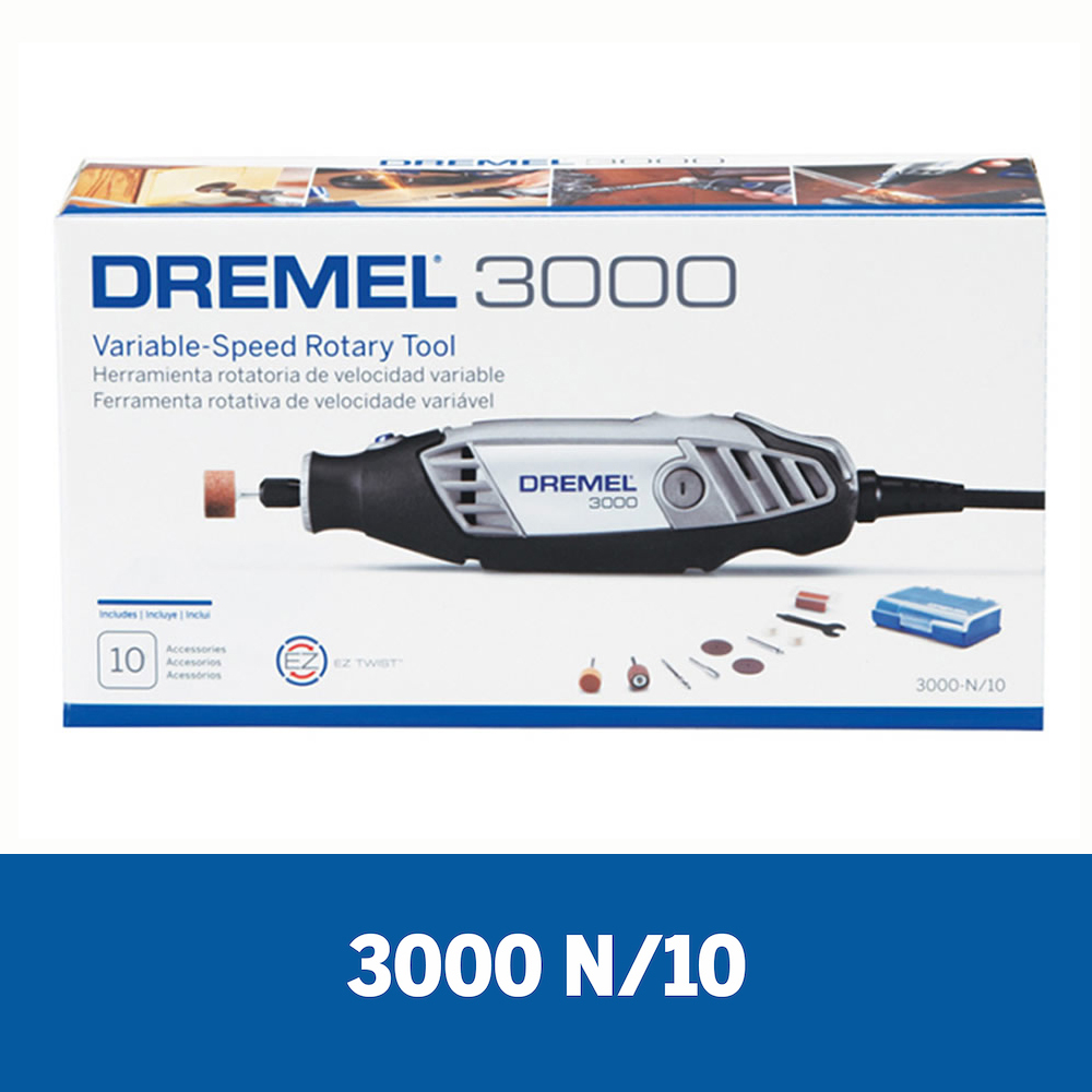 Moto Tool Dremel 3000 10 Accesorios / BOSCH-18-A-3