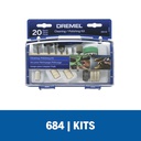Kit Accesorios 20 Piezas Dremel DR684-01