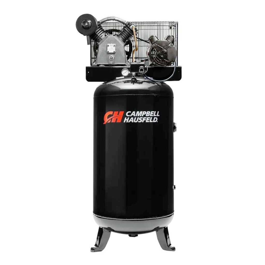 Compresor 5.0 HP 80 Gal 175 PSI CAMPBELL HAUSFELD / NEGRO / BOSCH-