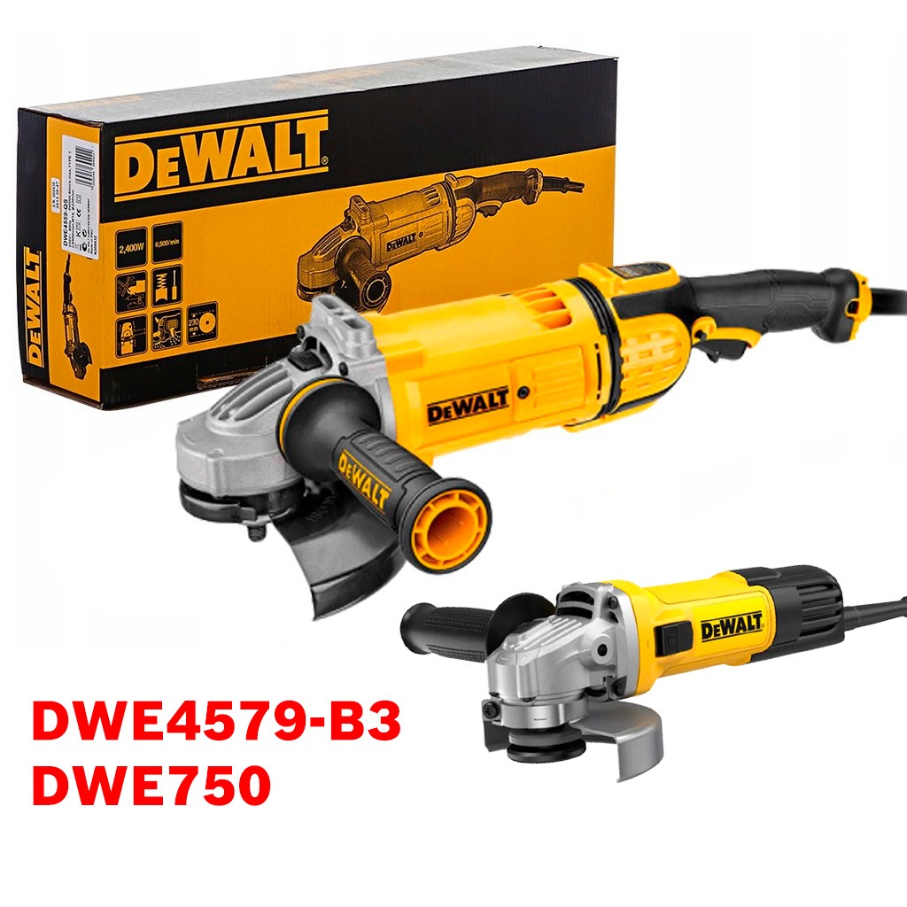 Amoladora 9&quot; DEWALT DWE4579 4 HP COMBO + DWE750 / DEWALT-7-C-1